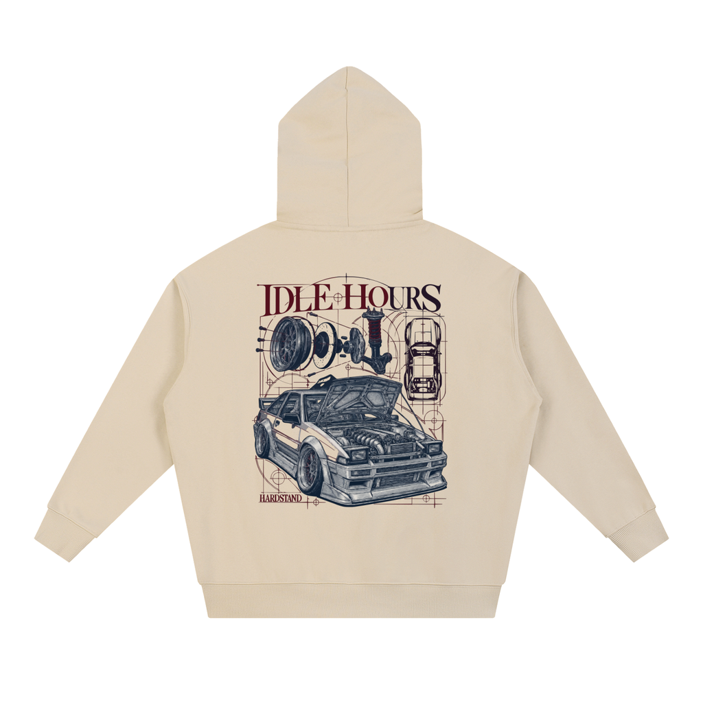Hardstand Hoodie — Cream