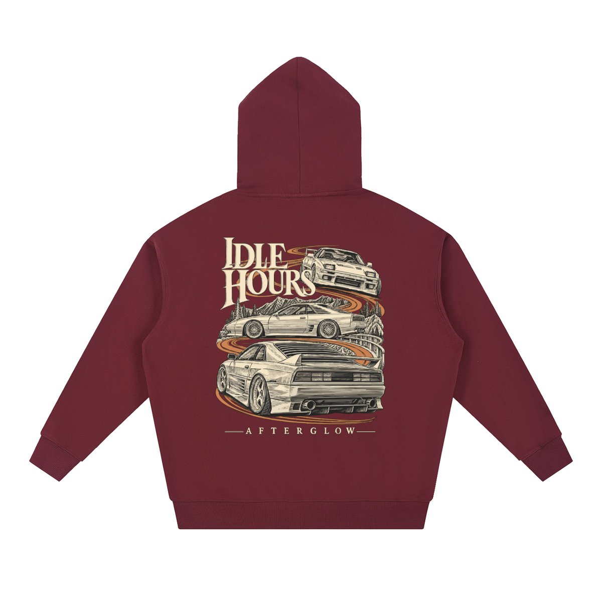 Afterglow Hoodie — Burgundy