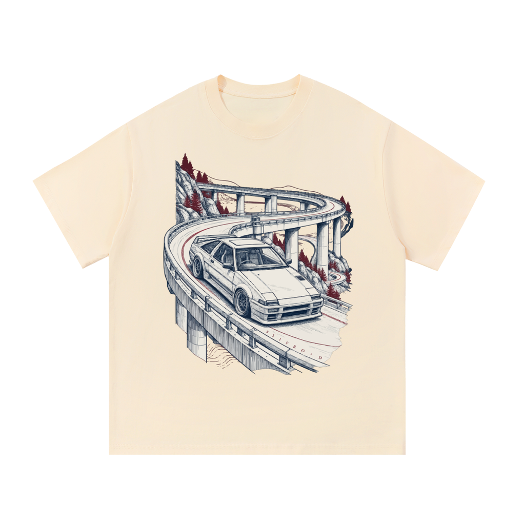 Sliproad T-Shirt — Cream