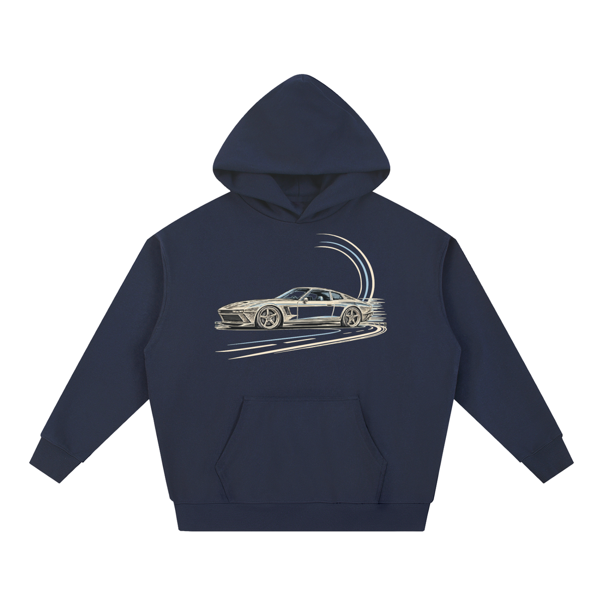 Blue Hour Hoodie — Midnight Blue