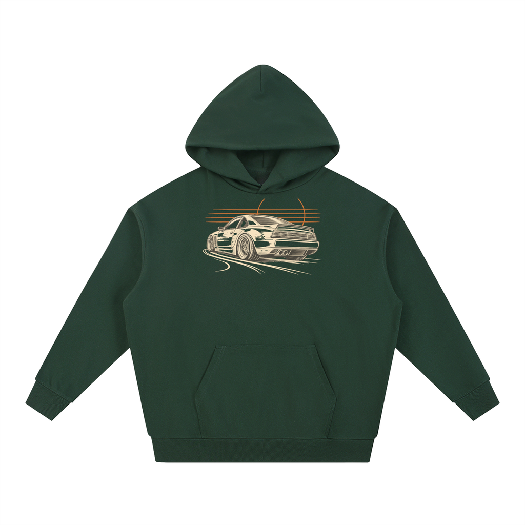 Last Light Hoodie — Forest Green