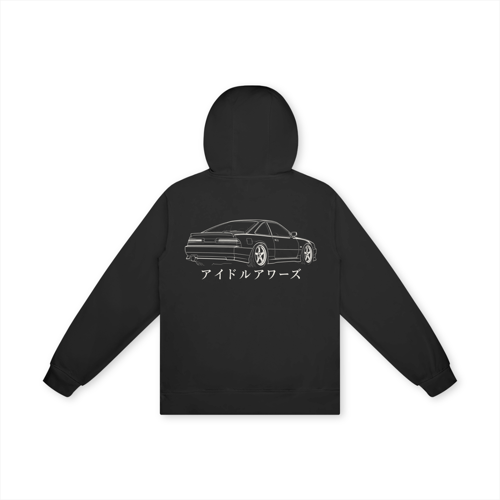 Long Run Hoodie — Black