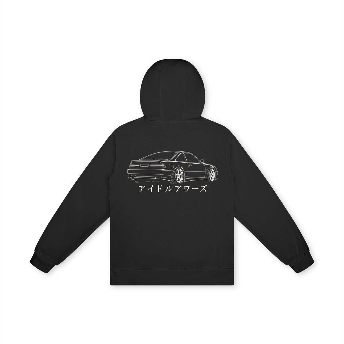 Long Run Hoodie — Black