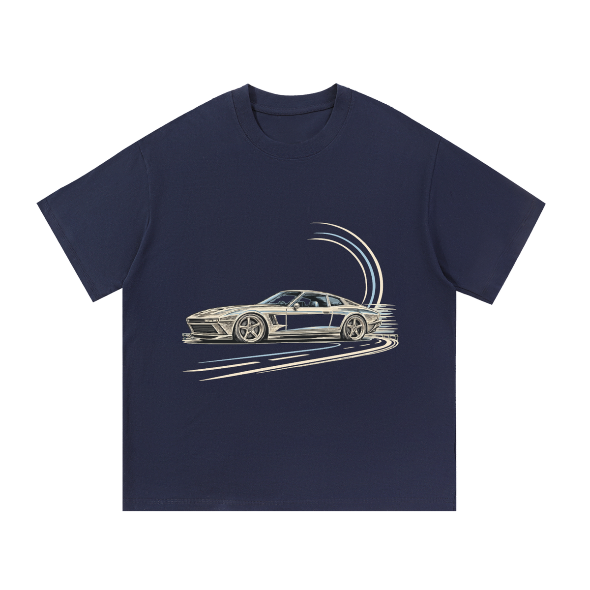 Blue Hour T-Shirt — Midnight Blue