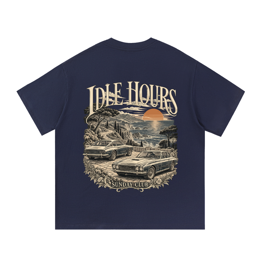 Sunday Club T-Shirt — Midnight Blue