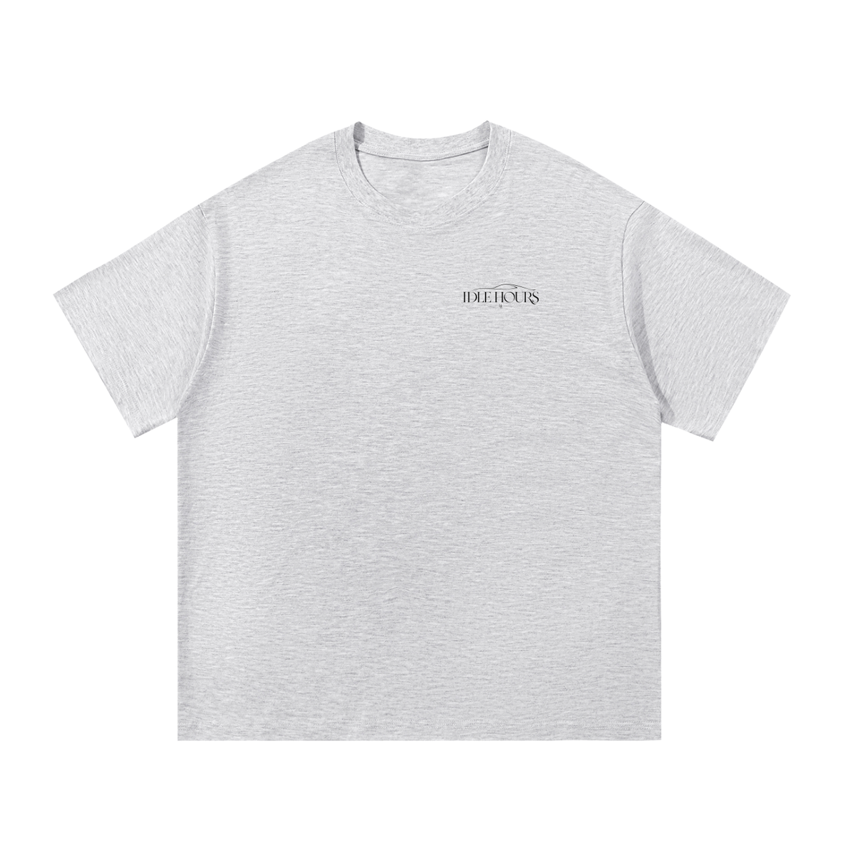 Relaxed Logo T-Shirt — Light Grey