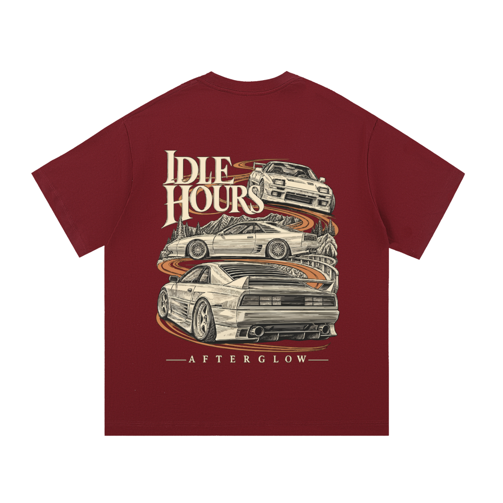 Afterglow T-Shirt — Burgundy